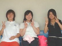 女性陣のスナップ