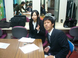 入学式(控え室）