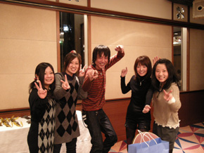 お祝いどうもです