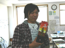 卒業生と東国原