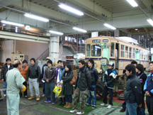 説明を受けてます